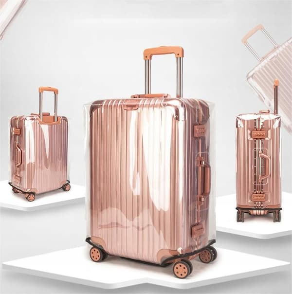 SKYDDSÖVERDRAG för resväska Transparent RESEBAGAGE 20" TUM storlek S