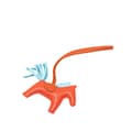 Miniatyrbillede 2 af 5: Pre-owned Hermès Milo Lambskin GriGri Rodeo Bag Charm PM Orange