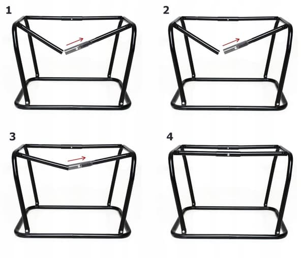 Sammenklappelig transportkasse til små hunde 50x35x35cm S
