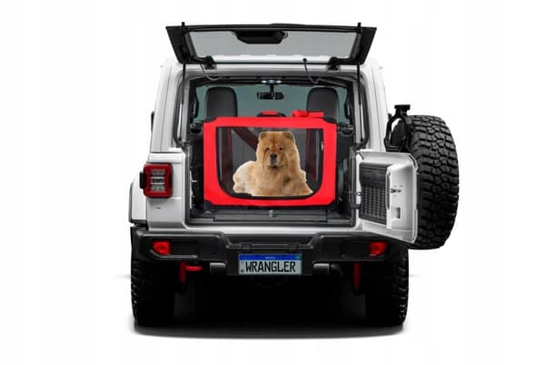 Sammenklappelig transportkasse til små hunde 50x35x35cm S