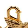 Miniatyrbild 3 av 4: Pre-owned Hermès Gold Plated Pegasus Cadena Lock Charm Gold