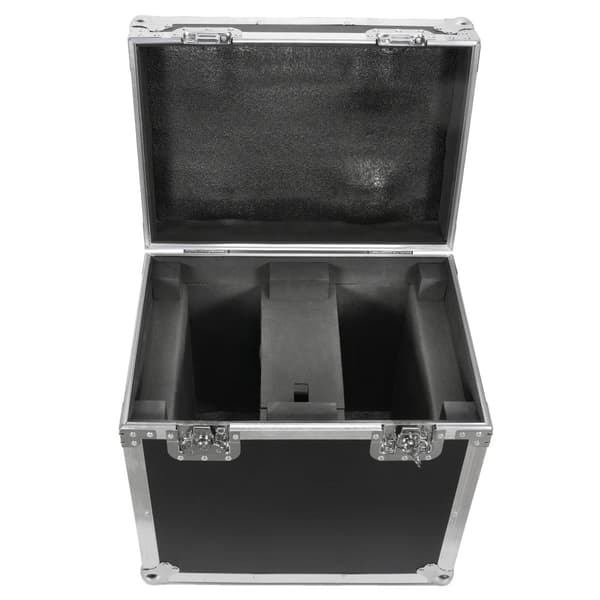 Flight Case, Inbyggda Hjul, Utdragbart Draghandtag, Kraftig Design,svart