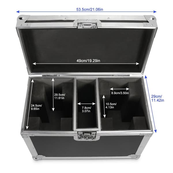 Flightcase til 150W Beam Moving Head Light, indbyggede hjul, teleskophåndtag,Kun 1 stk Flightcase