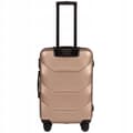 Miniatyrbillede 4 af 4: Kuffert, ABS-materiale, spinnerhjul, 4 hjul,Beige