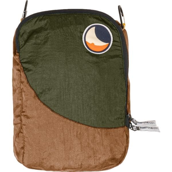 TICKET TO THE MOON TRAVEL CUBE Brown/Army Green M, Ticket To The Moon packpåsar