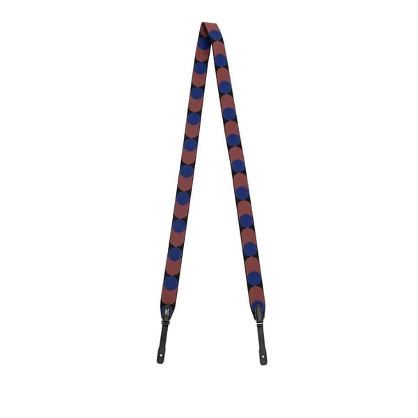 Pre-owned Hermès Sangle Flipperball 25 mm To Go Bag Strap Black
