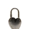 Miniatyrbild 5 av 5: Pre-owned Hermès Palladium Plated Annee De La Fantaisie Heart Cadena Lock Charm Silver