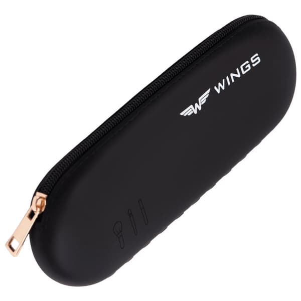 EP01, SILIKON Wings børste rejseetui, SORT