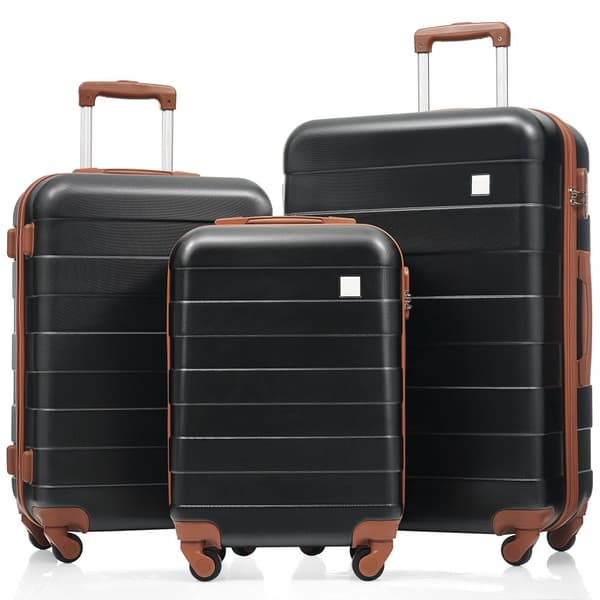 Bagageset, hållbart ABS-material, 4 svängbara hjul, kombinationslås,N846P241091A