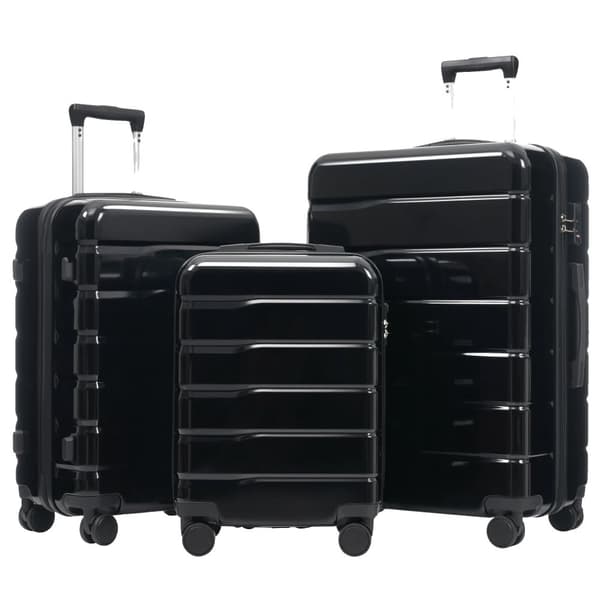 Bagageset, 20-24-28 tum, dubbla 360° roterande hjul, TSA-lås,N621P240031S
