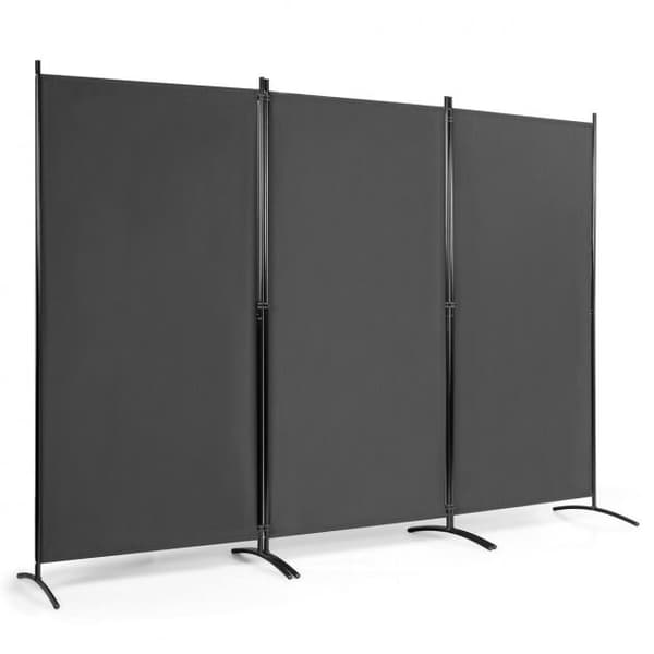 Rumsdeler, 260x183 cm, Grå