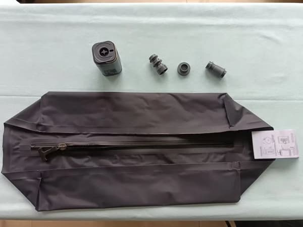 Rejse vakuumpose, genanvendelig, vandtæt IP67, dimensioner 17,3x11,4x5,5 tommer,B