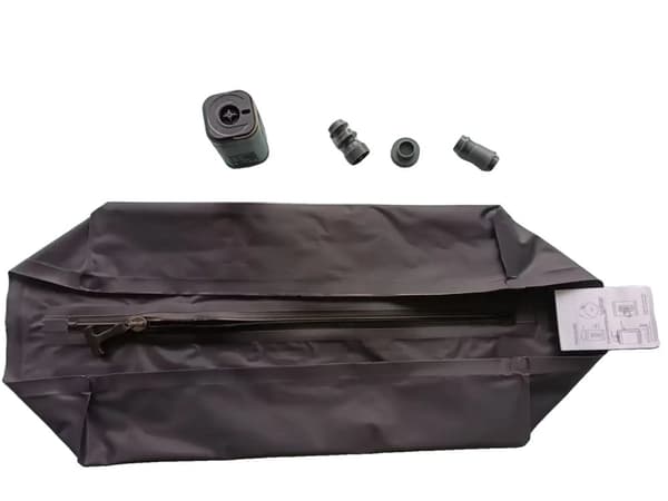 Rejse vakuumpose, genanvendelig, vandtæt IP67, dimensioner 17,3x11,4x5,5 tommer,B