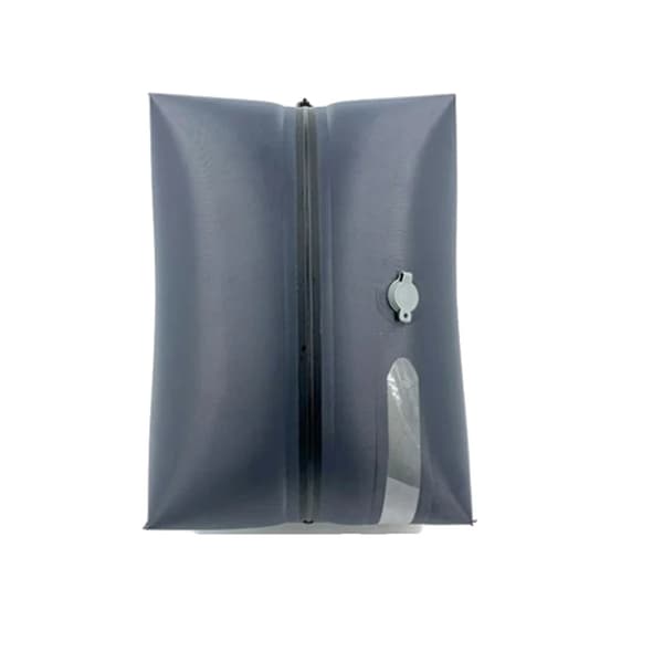 Vakuumkompressionspose, Genanvendelig, Pladsbesparende,2PCS, Mørkegrå
