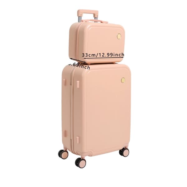 Resväska, Lätt att Flytta, Robust och Hållbar,Rosa