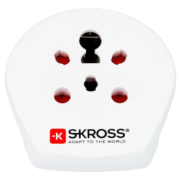 Reiseadapter India/Israel/Danmark til Europe Grounded