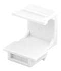 Miniatyrbilde 3 av 4: Blank cover for Keystone ports, 5-pack, white