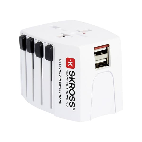 SKROSS MUV USB Världs-reseadapter