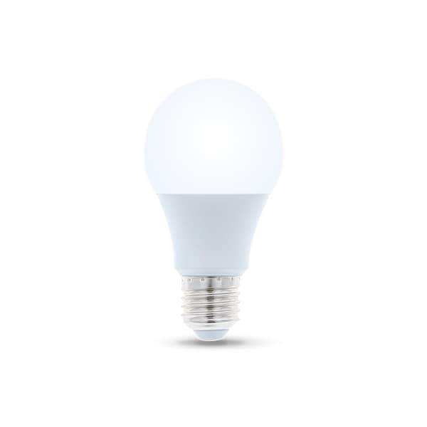 LED-lampe E27, 6W, 230V, 4500K, Hvit nøytral