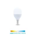 Miniatyrbild 3 av 3: LED-Lampa E14, G45, 10W, 230V, 4500K, Keramisk, Vit neutral