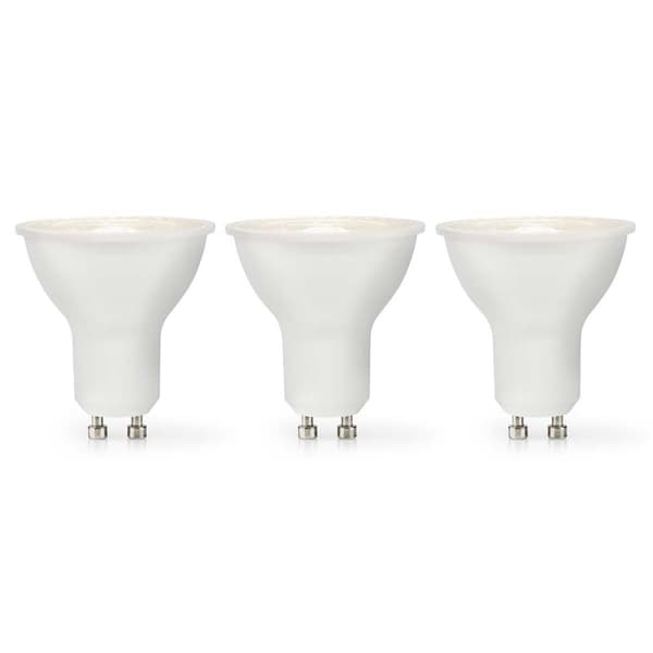 Nedis LED Pære GU10 | Spot | 4.5 W | 345 lm | 2700 K | Dæmpbar | Varm Hvid | Retro stil | 3 stk