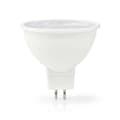Miniatyrbillede 3 af 4: Nedis LED pære GU5.3 | Spot | 6.5 W | 550 lm | 2700 K | Dæmpbar | Varm Hvid | Klart | Antal lamper i emballagen: 1 stk