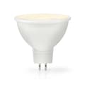 Miniatyrbillede 1 af 4: Nedis LED pære GU5.3 | Spot | 6.5 W | 550 lm | 2700 K | Dæmpbar | Varm Hvid | Klart | Antal lamper i emballagen: 1 stk