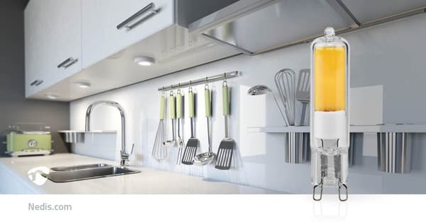 Nedis LED G9 | 4 W | 400 lm | 2700 K | Lämmin Valkoinen | Pakkauksessa olevien lamppujen määrä: 1 kpl