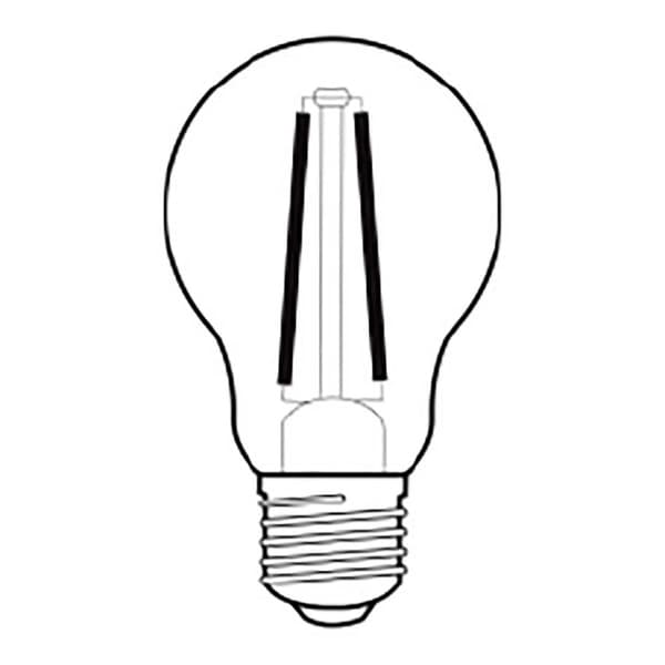 Century LED E27 Vintage Filament Lamp Globe 8 W 810 lm 3000 K 2-blister