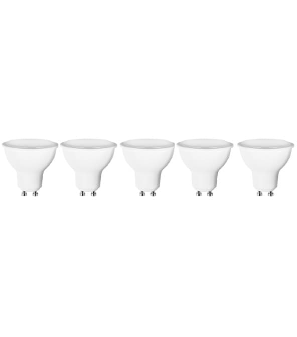 LED-lampa GU10 1W 230V 3000K 5-pack, Varmvitt