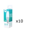 Miniatyrbillede 2 af 3: LED-lampe E27, A65, 18W, 230V, 3000K, 10-pak, Varm hvid