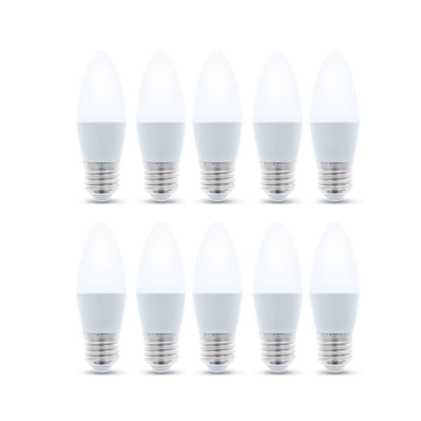 LED-lamppu E27, 3W, 230V, 4500K 10-pack, valkoinen neutraali