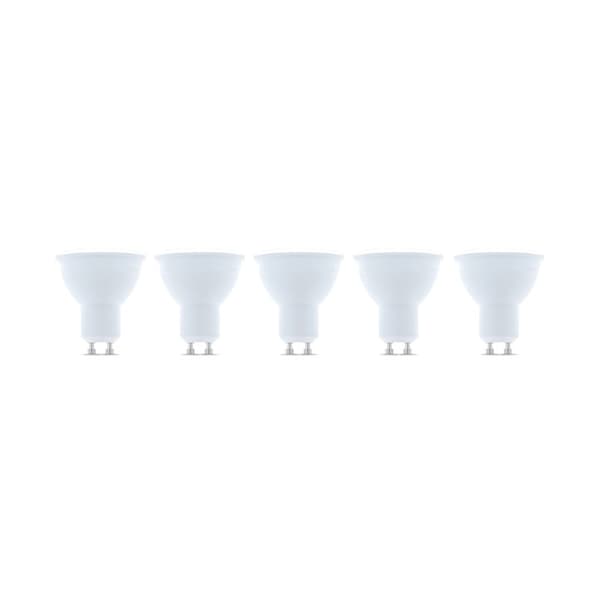 LED-lamppu GU10 3W 230V 3000K, 5-pack, Lämmin valkoinen