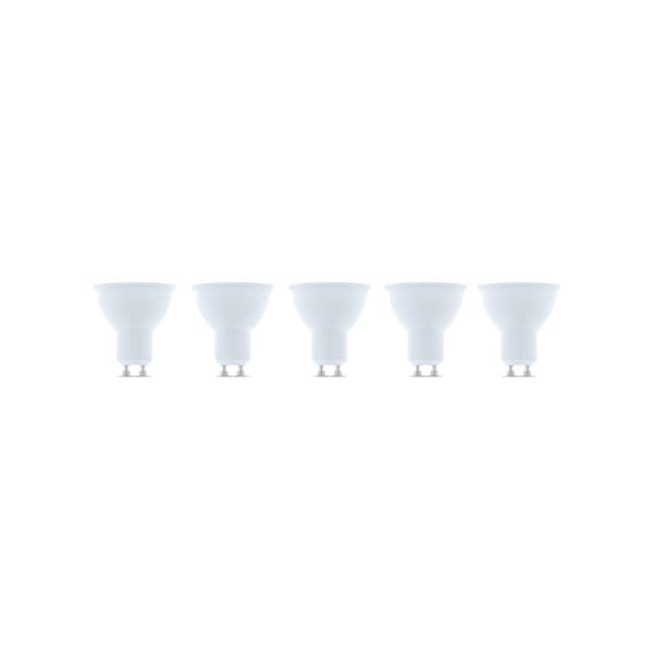 LED-lamppu GU10, 7W, 230V, 3000K, 5-pack, Lämmin valkoinen