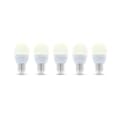 Miniatyrbild 3 av 3: LED-Lampa E27, G45, 6W, 3000K 5-pack, Varmvitt