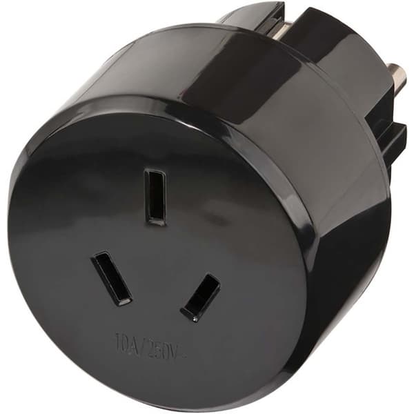 brennenstuhl Rejsestik / rejseadapter (rejsestikadapter til: Euro-stik og Australien, Kina-stik) sort