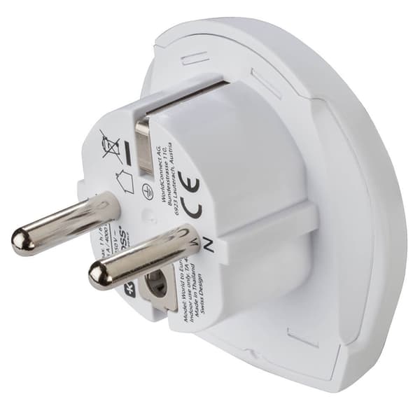 Matkasovitin Världen Pro Light USB 3 pin