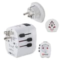Miniatyrbillede 1 af 9: Rejseadapter Världen Pro Light USB 3 pin