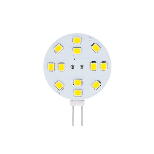 Forever Light LED-lampa G4, Rund, 2W, 12V, 6000k, 180lm