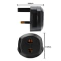 Miniatyrbilde 8 av 8: 4x Adaptere for stikkontakter Stikkontaktadaptere Adaptere for stikkontakter UK Type G til USA Type A Strømadapter Reisekontaktkonverterer