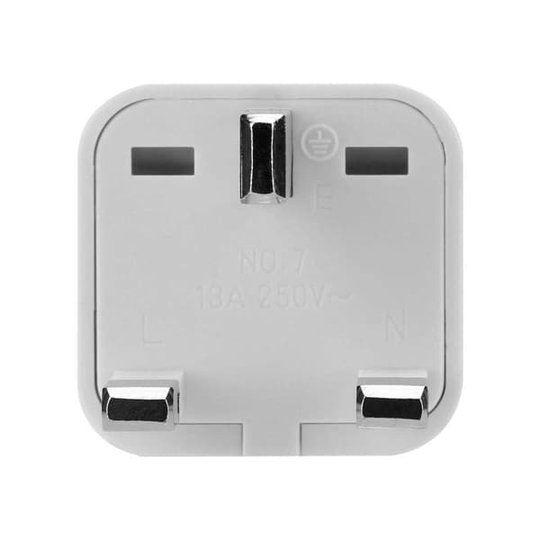 4x Stikkontaktadaptere Stikkontaktadaptere Stikkontaktadaptere Stikkontaktadapter UK Type G-adapter Strømadapter Reisekontaktomformer