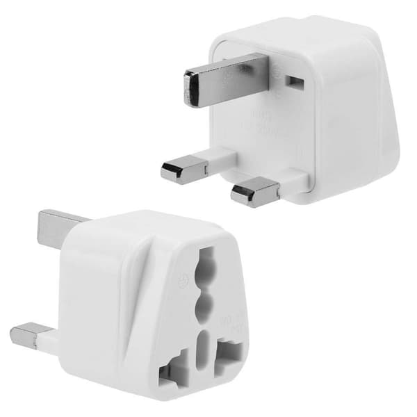 4x Stikkontaktadaptere Stikkontaktadaptere Stikkontaktadaptere Stikkontaktadapter UK Type G-adapter Strømadapter Reisekontaktomformer