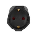 Miniatyrbilde 6 av 8: 4x Adaptere for stikkontakter Stikkontaktadaptere Adaptere for stikkontakter Type G på EU-stikkontakt Strømadapter Reisekontaktomformer