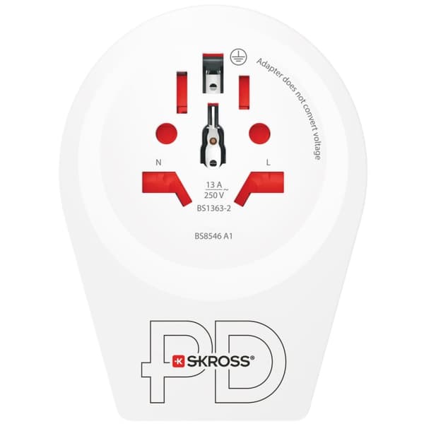 SKROSS C20PD Reseadapter Europa USB-C PD 20W