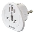 Miniatyrbilde 3 av 9: Hama Reiseadapter Type E/F Universal Verden-EU Hvit
