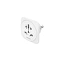 Miniatyrbilde 4 av 9: Hama Reiseadapter Type E/F Universal Verden-EU Hvit
