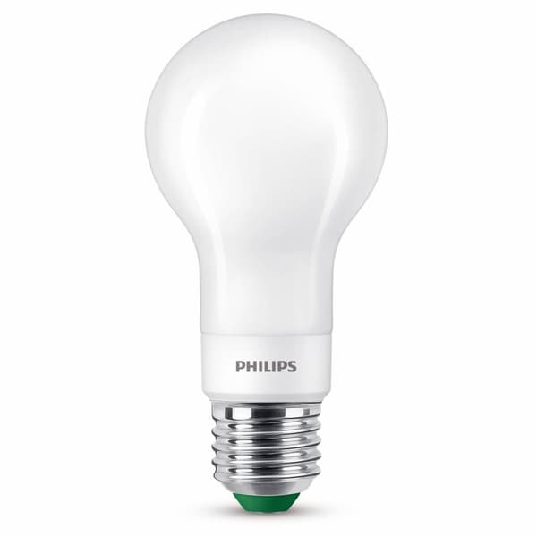 Philips LED E27 Normal 4W (60W) Frost Dimbar 840lm 2700K Energiklass A