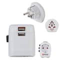 Miniatyrbillede 4 af 10: Hama Rejseadapter Verden Pro Light USB 3-ben