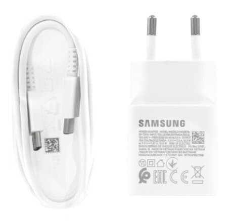 Lādētājs Samsung 15W USB Type-C Power Adapter White