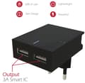 Pikkukuva 5 / 5: Swissten MFI Apple Certified Travel Charger USB 3А / 15W With Lightning Cable 1.2m